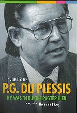 PG du Plessis – Hy was 'n rukkie pagter hier